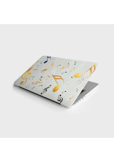 Laptop Sticker Bilgisayar Notebook Pc Kaplama Etiketi Renkli Nota