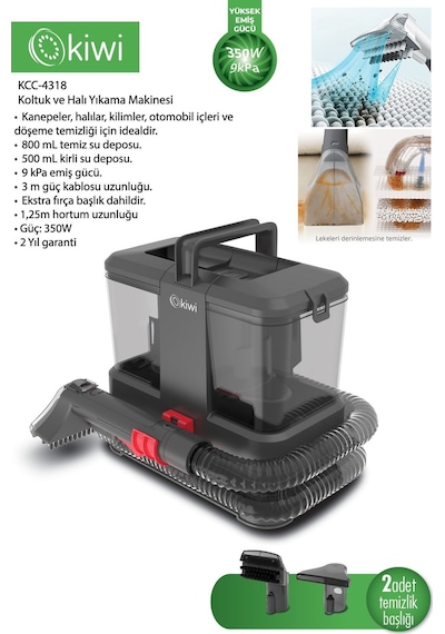 Kiwi Koltuk Ve Halı Yıkama Makinesi Kcc-4318