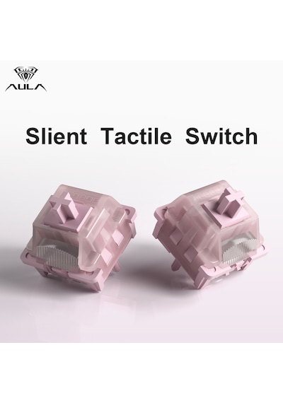 Aula Leobog Silent Rose Sessiz Tactile Mekanik Switch 100 Adet