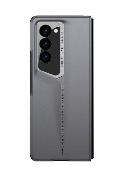 Samsung Galaxy Uyumlu Z Fold 6 Kılıf Ultra İnce Kamera Korumalı Sert Rubber Novatech Procase Kılıf Yeşil