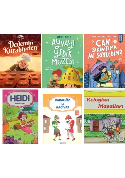 Dedemin Kurabiyeleri,ayvayı Yedik Müzesi,can Sıkıntıma Ne Söyledim,2,3,4.sınıflar İçin Set