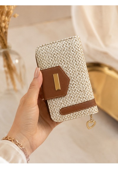 Newish Polo Kadın Şeritli Deri Desenli Telefon Kağıt Para Bölmeli Kartlık Ve Cüzdan - Orta Boy Taba - Kahverengi Newish Polo Kadın Şeritli Deri Desenli Telefon Kağıt Para Bölmeli Kartlık Ve Cüzdan - Orta Boy Taba - Kahverengi
