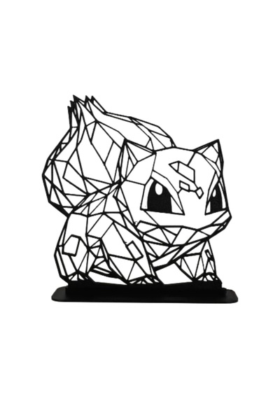 Bulbasaur Modeli Dekoratif Biblo Masaüstü Ev Oda Dekorasyonu Pokemon Tablo Wall Art Tablo