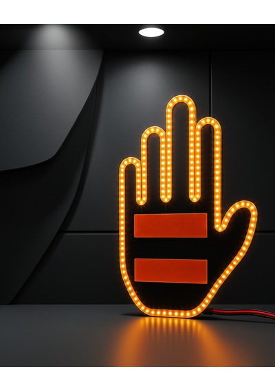 El İşareti Led Işık 176 Led Amber Diğer