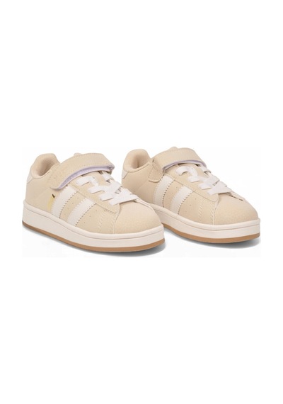 Cool Bej Cırt Bantlı Unisex Çocuk Yürüyüş Ve Spor Ayakkabı Sneaker Coop F