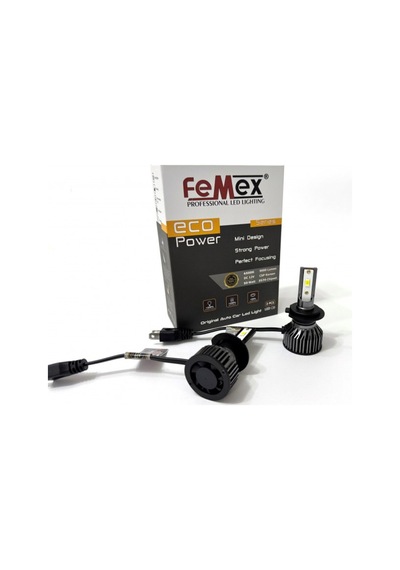 H7 Led Xenon Led Headlight Femex Eco Power Csp 1860