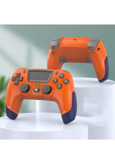 P06 Elite Ps4-ps3-pc-steam-nintendo Swıtch-Apple Uyumlu iOS -android Programlanabilir Oyun Kolu Turuncu