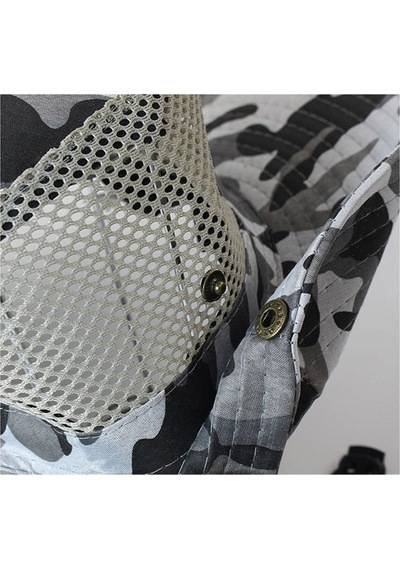 Kardelen Butik Denizli Sniper Camouflage Şapka 56-58 Cm Gri Gri