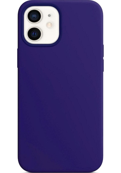Apple Uyumlu iPhone 12 Ve 12 Pro Model Lansman Kılıf, İçi Kadife , Yüksek Kalite, Leke Tutmayan Mor