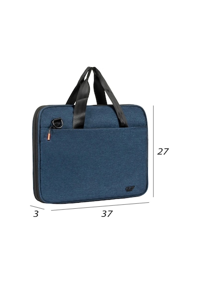 Necati Çanta Macbook Organizer Laptop Evrak Çantası 13 & 14 Inç Lacivert-1644 Lacivert