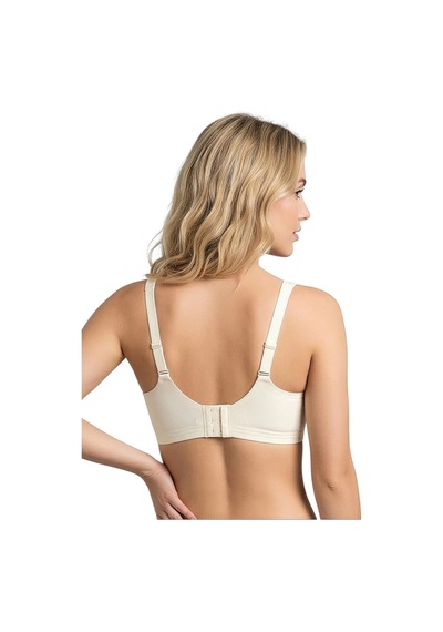 New Bra 6701-kadın Desteksiz B Cup Hayalet Sutyen Ekru