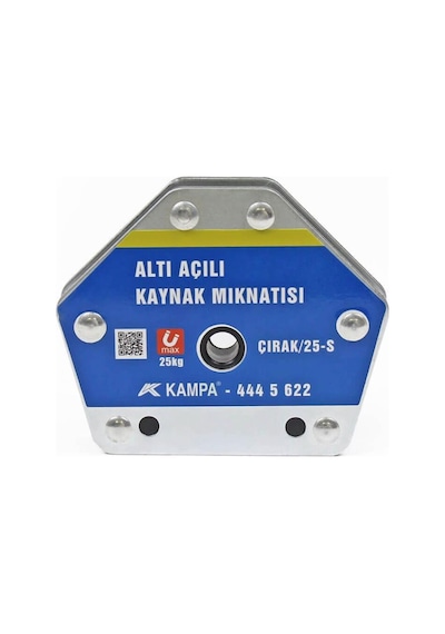 Çırak/25s Manyetik Kaynak Gönyesi 6 Açılı 25 Kg Kaynak Tutucu
