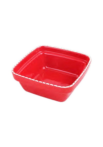 Pawise Kare Seramik Köpek Mama Kabı Kırmızı 900 Ml 167-51025.02