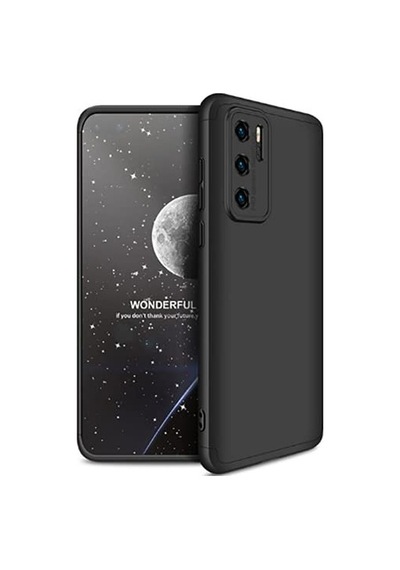 Huawei P40 Pro İle Uyumlu Kılıf Siyah Carax Sert Kapak  Esnek İnce Geliştirilmiş Dayanıklı Darbe Karşıtı Koruyucu Yeni Tasarım Huawei P40 Pro, Siyah Sku: Zeusb097kd5tc3