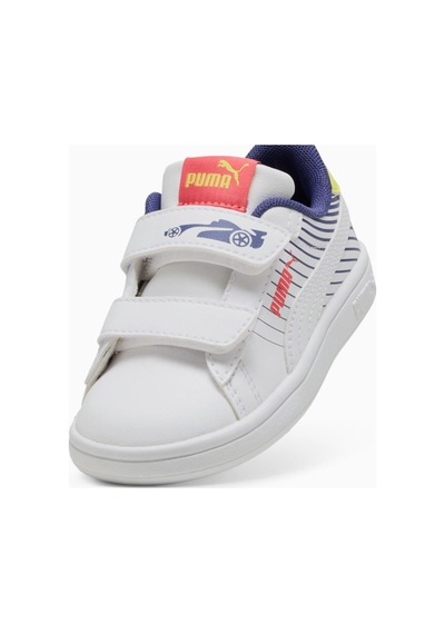 Puma 400658 01 Smash 3.0 Poised 2race Vlnf Beyaz-mavi Çocuk Spor Beyaz