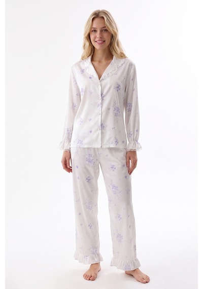 Nbb Ekru Dreams Romance Pijama Takım