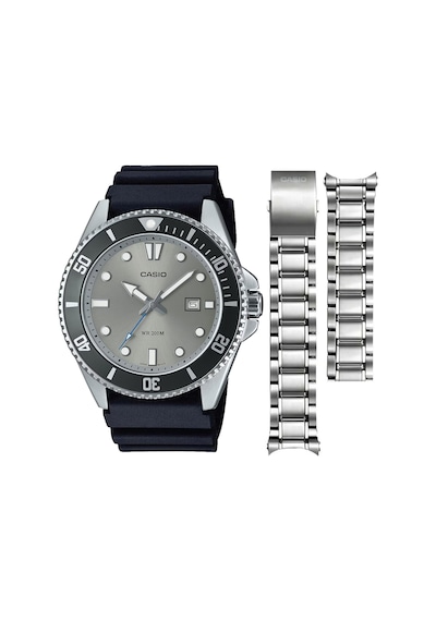 Casio Mdv-107 Bill Gates Saati Çelik Kordon Hediyeli Metalik 31589933