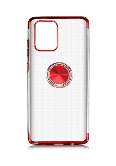 Galaxy A91 (S10 Lite) Kilif Gess Kenarlari Renkli Yüzük Aparatli 492708478