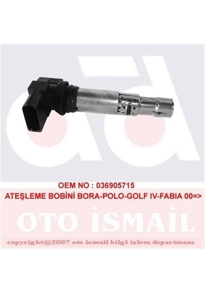 BOSCH 986221023 ATEŞLEME BOBİNİ GOLF IV V BORA POLO JETTA CADDY I