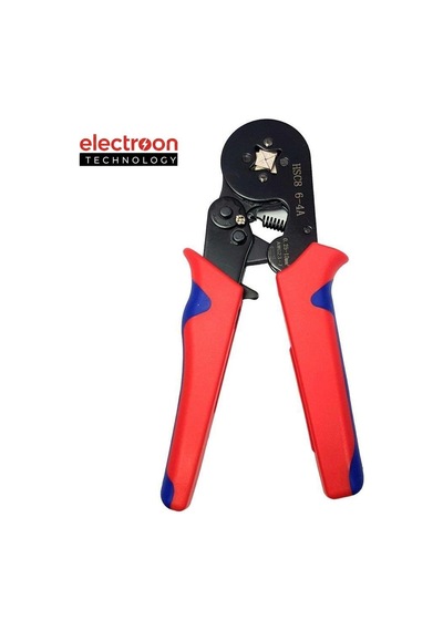 Electroon Elc-884 Hsc8 6-4a 4 Köşe Terminal Sıkma Pensesi