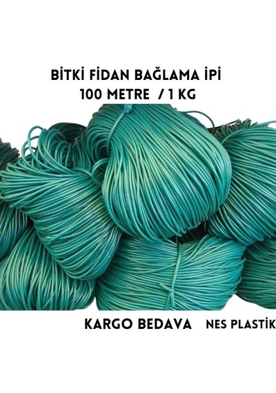 Bitki Fidan Bağlama İpi - 100 Metre / 1 Kg - Fidan Bağlama İpi