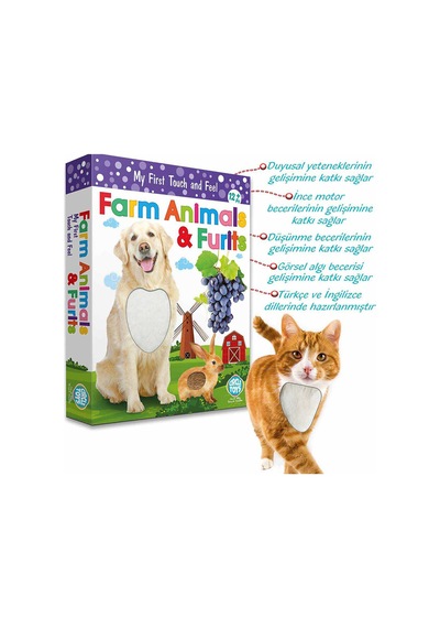 Circle Toys Dokun Hisset Çiftlik Hayvanları
