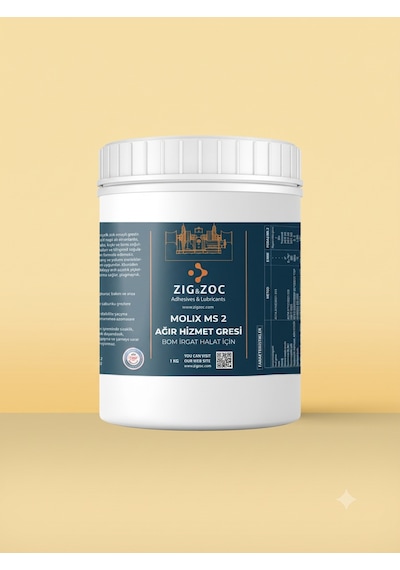 Zıg&zoc Molıx Ms 2 Ağır Hizmet Bom Ve Irgat Halatı Gresi - 1 Kg