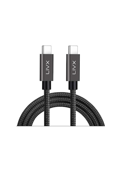 Force 100w Type-c To Type-c Usb 3.1 Gen2 10 Gbps 4k 60hz Hızlı Şarj Data Ve Görüntü Aktarım Kab Standart