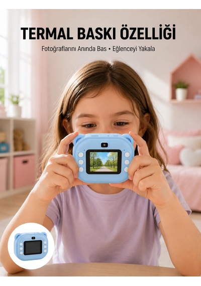 24mp Hd Şipşak Kamera - Termal Baskılı, Çift Lensli Hd