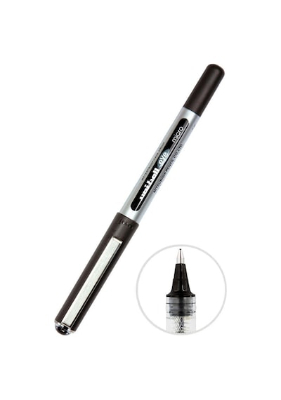 Pilot Kalem 1 Adet Uniball Eye Mikro 0.5 Mm Roller Pilot Kalem Ub-150 Roller Uçlu Likit Mürekkepli Pilot Kalem Siyah