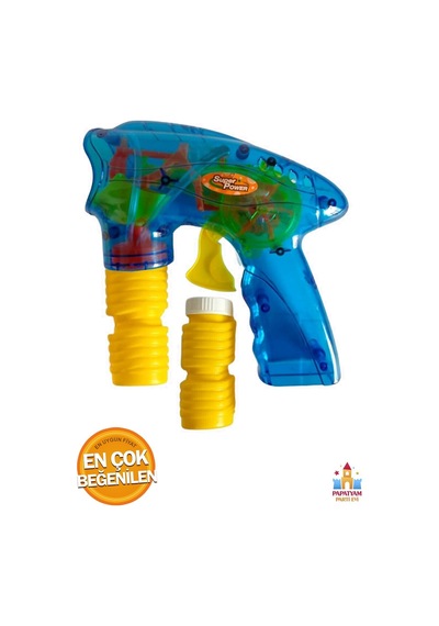 Köpük Tabancası Bubble Machine - Eğlence İçin İdeal Köpük Makinesi