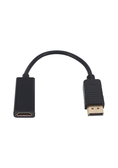 Lunatic 8058 Display To Hdmı 1080p 4k Dp Port Hdmı Hdtv Kablo Adaptörü Dönüştürücü Hdtv Tüm Cihazlar İçin