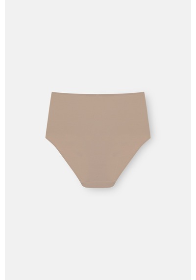 Suwen Rosa Slip Külot Sw8340023 Kahverengi