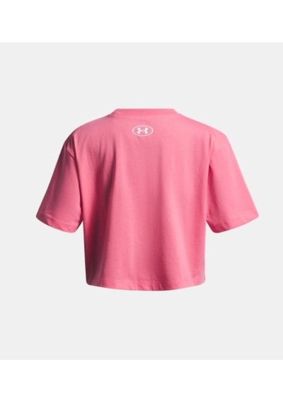 Under Armour Ua Rival Ss Kısa Crop Kız Çocuk Tişört 1389755 1389755 672 672