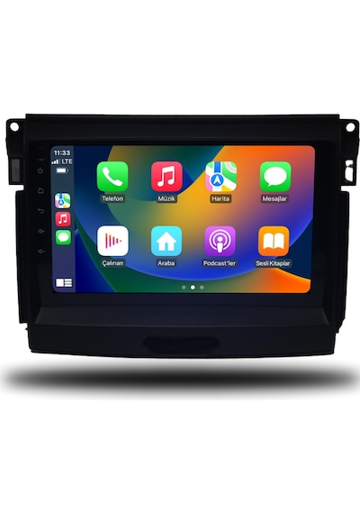 Navico Ford Ranger Android Carplay Multimedya 2016-2022 Arka Panelli 6gb Ram + 128gb Hafıza + 8 Çekirdek