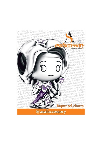 Rapunzel Charm Asafaccessory Mor