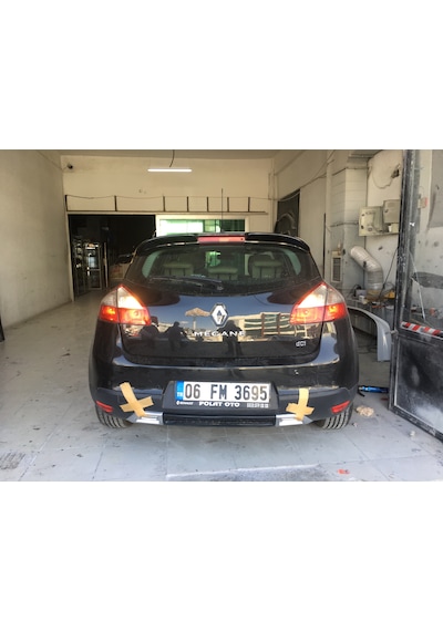 RENAULT MEGANE 3 SPOYLER Fiber Boyasız