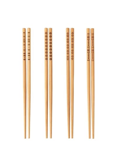 Zensaas41 Çin Çubukları Chopsticks 10 Çift Zensaa56