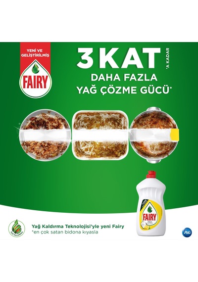 Fairy Limon Kokulu Sıvı Bulaşık Deterjanı 400 ML