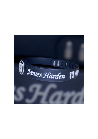 James Harden Siyah Ayarlanabilir Basketbol Bileklik Siyah Siyah