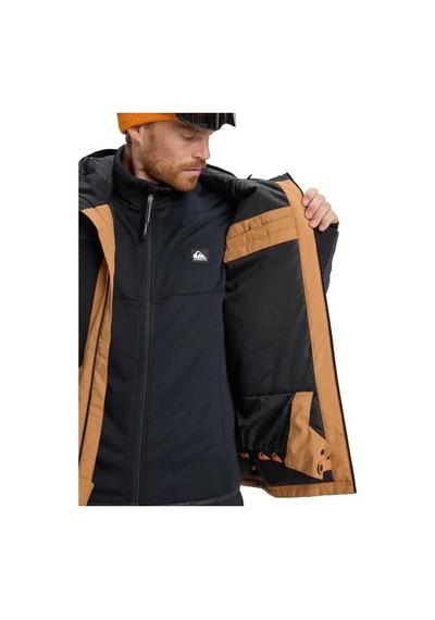 Quiksilver Quıksılver Dawson Jk Erkek Anthracite - Solid Snowboard Ceketi Eqytj03510-11793 Siyah - Kahverengi Quiksilver Quıksılver Dawson Jk Erkek Anthracite - Solid Snowboard Ceketi Eqytj03510-11793 Siyah - Kahverengi