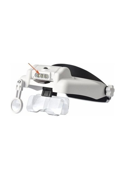 Nikula-3 Led Lambalı Şapka Tıp Büyüteç 3lensli- Mg81000s Diğer
