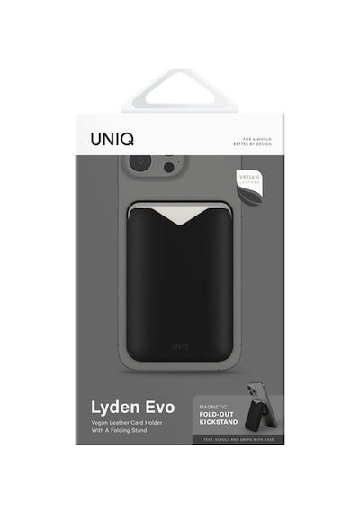 Apple Uyumlu iPhone 17 / 16 / 15 Seriler İle Kartlık Lyden Evo Cüzdan İnce Tasarım Standlı Magsafe Özellik Siyah Apple Uyumlu iPhone 17 / 16 / 15 Seriler İle Kartlık Lyden Evo Cüzdan İnce Tasarım Standlı Magsafe Özellik Siyah