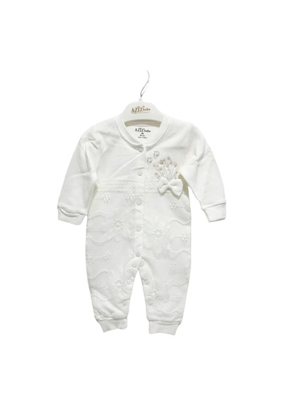 Aziz Bebe Bebek Tulum 6901 Ekru