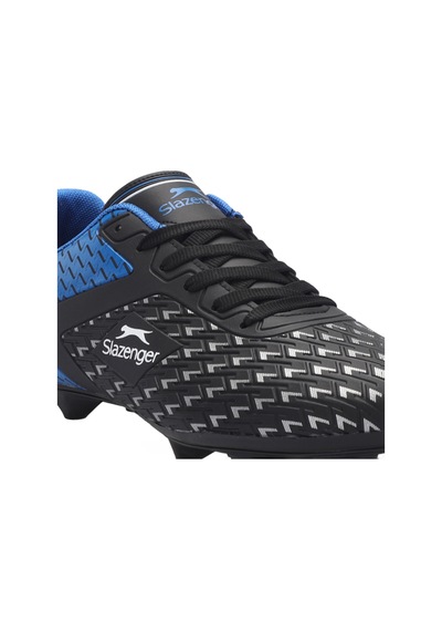 Slazenger CYCLE I KRP Çocuk Halı Saha Siyah / Mavi Futbol Ayakkabısı