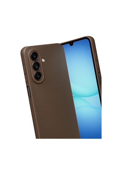 Samsung Galaxy A17 5g Thermax Silikon Kılıf - Kahverengi