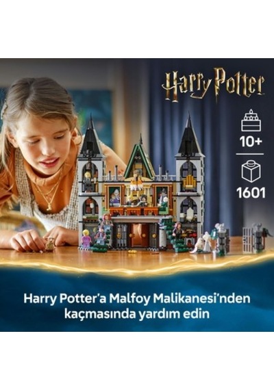 Yaratıcı Malfoy Malikanesi Yapım Seti, 10 Yaş Ve Üzeri Çocuklar İçin Eğlenceli Oyuncak