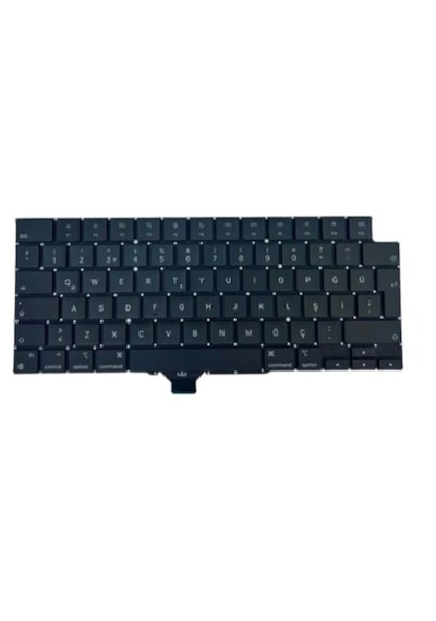 Apple Uyumlu MacBook Pro M1 14" / 16" A2442 / A2485 Klavye - Tr - Büyük Enter