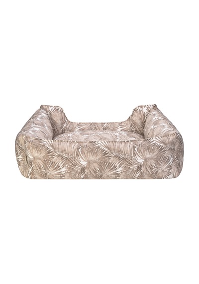 Hnrlıshp Pet Comfort Alpha Açık Kahverengi-beyaz Köpek Yatağı L 105x85cm
