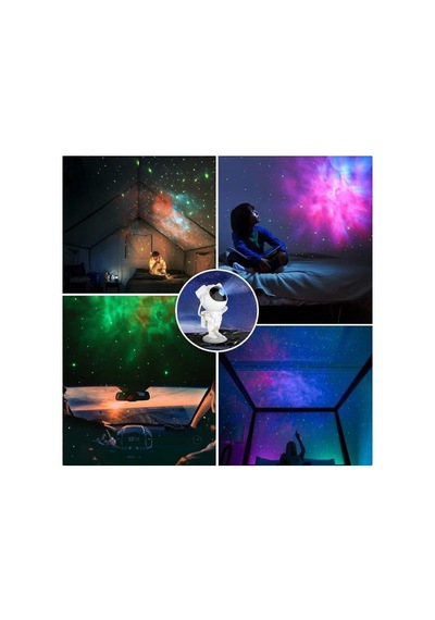 Astronot Lamba Speakerlı Çok Renkli 32921014